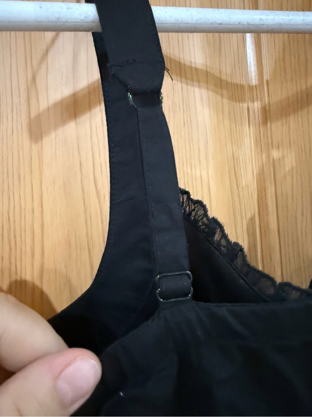 Hot Topic Black Lace-Trim Handkerchief Hem Dress - Picture 7 of 9